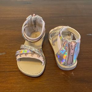 Metallic Glitter Sandal